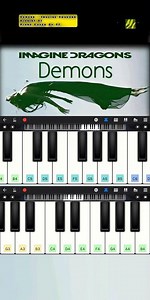 Demons - Imagine Dragons | Piano Cover By DJ | Pianist DJ | Walk Band #shorts