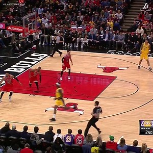 🎥 Kentavious Caldwell-Pope was clutch from deep tonight, finishing with four triples and 24 points. | Los Angeles Lakers