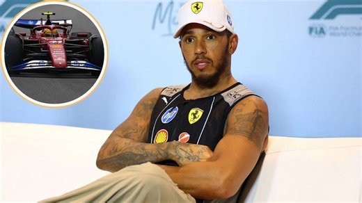 Lewis Hamilton blasts his Ferrari race engineer during Esteban Ocon battle at the Miami GP