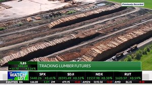 #TheWatchList with Nicole Petallides 👉 Michael Gayed explains why weakness in #lumber #LBS_F is a red flag for markets moving forward, and why the decimation of European financials could be the true catalyst to higher levels of volatility: Full Interview: https://bit.ly/3daM41f | Schwab Network
