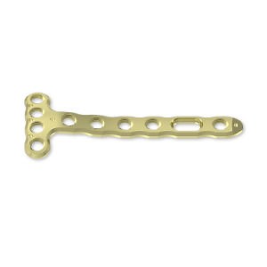 [Hot Item] Medical Disposable Distal Tibia Front Side Small T-Shaped Locking Plate