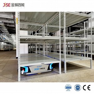 [Hot Item] Agv Robot Shelf Intensive Storage Rack Agv Rack for Modren Warehouse Storage