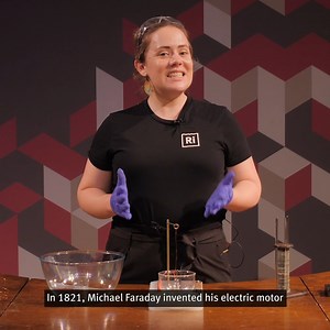 This year, we're continuing the celebrations for the bicentenary of the electric motor. ⚡ In 1821, right here at the Ri, Michael Faraday kick-started the technology we find in heaps of common objects today - from computers to refrigerators. #WorldHeritageDay | Royal Institution of Great Britain
