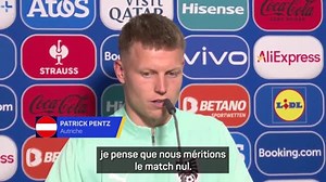 Patrick Pentz - 'La France devait être heureuse que l'arbitre siffle la fin du match'