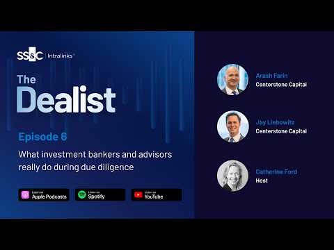 What Investment Bankers and Advisors Really Do During Due Diligence 2026