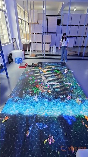 Vivid interactive LED floor — ignite the vibe of every party!#yuchip #ledfloor #leddisplay #ledwall