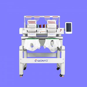 [Hot Item] Tajima Quality Compact 2 Head Multi Needle Stitching Automatic Embroidery Machine on Shirts and Hats