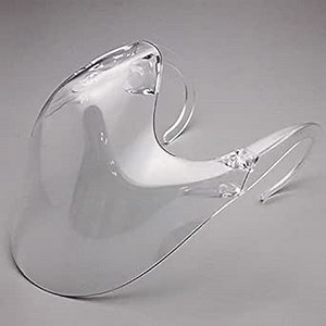 Acrylic Clear Face Mask - Comfortable & Safe - Clear Polycarbonate Acrylic Reusable Face Shield - Extremely Durable Face Mask - Anti Fog Face Shield