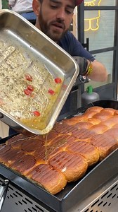 Sausage & Pepperoni Pizza Sub! Topped with an avalanche of fries 😋🍟🍕 | Chefclub GruB