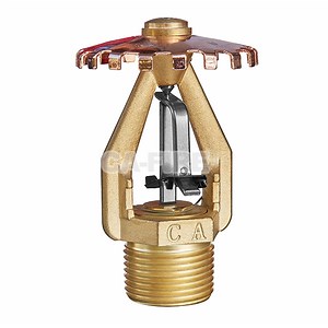 [Hot Item] Ca Fire Brass Frame Upright Fire Sprinkler