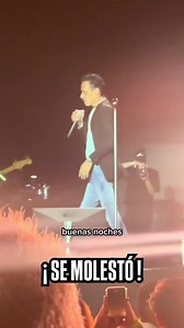 MARC ANTONY se ENOJA durante su SHOW !!! | Aguanile