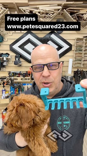 Free plans on our website: www.petesquared23.com 3D printable storage racks for air tools. There will be people in the comments asking “where can I find the free plans?”. Please let them know they can be found on our website that is shown as large text on the video 😂 Printed using @bambulab_official X1-Carbon #makita #makitatools #airtools #airtool #pneumatic #pneumatictools #tools #tool #toolstorage #toolorganization #workshop | petesquared23