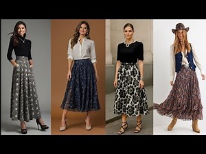 Trendy New Summer Floral SKIRTS Outfit ideas For 2025/26
