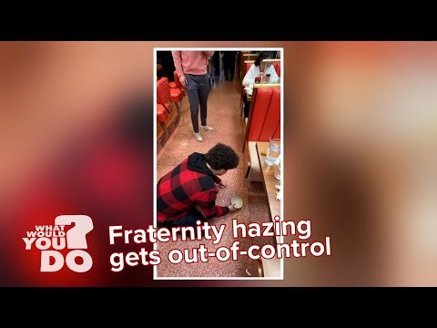 Fraternity hazing gets out of control