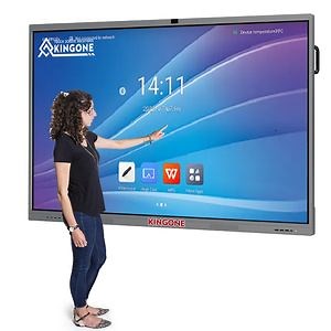 [Hot Item] Factory Supply 4K HD Touch Screen Interactive Whiteboard 55 65 75 86 98 100 110 Inch Panel for Training Room and Conference