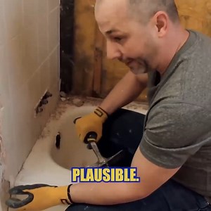 11K views · 74 reactions | How to Easily Remove Bathtub Shower Wall | Home RenoVision DIY | Facebook