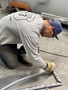 171K views · 4.4K reactions | The 1955 Mercury didn't come with any of the window components so we had to fabricate the side windows from scratch using square tubing and sheet metal  | Bad Chad | Facebook