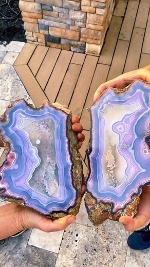 1.7K views · 22 reactions | Agate slices unveil nature’s artistry,...