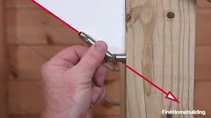 2.2K views · 17 reactions | Installing cable rail on stairs is a fairly straightforward task. In this Mastered in a Minute, learn how to lay out, install, and tension cable for a deck staircase guardrail. Watch more Mastered in a Minute: https://www.finehomebuilding.com/blog/mastered-in-a-minute | Fine Homebuilding Magazine | Facebook