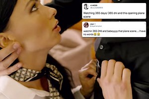 365 DNI fans slam X-rated opening scene as air hostess performs oral sex on passenger travelling with his family