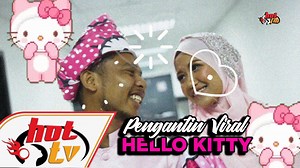 Step #HelloKittyDance siapa lagi ON antara #GengPagiHot dengan Pengantin Hello Kitty #GelakPecahHabis | Hot FM