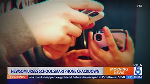 Gov. Gavin Newsom calls for smartphone restrictions in California schools