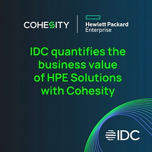 Our joint solution with HPE can deliver efficient #dataprotection and management capabilities enabling you to build resilience across your data and organization. See how: https://cohesity.co/4bAv1Td | Cohesity | Facebook