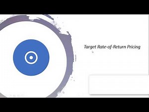 Target Rate of Return Pricing