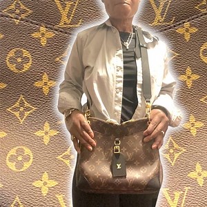 Louis Vuitton M45353 Odéon PM tan/Black comes receipt Proof