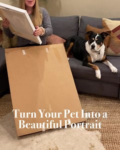 5.1K views · 205 reactions |  Order your photorealistic, ready-to-hang pet portrait! ️Features archival ink specifically designed to resist weathering & fading ️ Printed using a state-of-the-art process for sharp photographic reproduction & color fidelity | My Pooch Face | Facebook