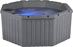 Essential Hot Tubs 11-Jets 2021 Integrity Hot Tub, Seats 4-5, Gray