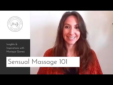 Sensual Massage 101