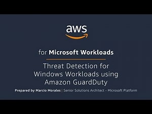 Threat Detection for Windows Workloads using Amazon GuardDuty