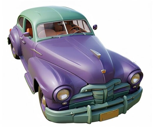 ArtStation - 1947 Chevrolet Fleetmaster 3D Model For Print - STL File - 3D Printing Car Model - Digital Product | Resources