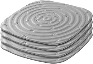 4Pcs Chicken Nest Box Pads Bedding Chicken Nesting Pads for Laying Eggs, Gray