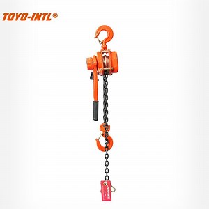 [Hot Item] Toyo-Intl Vaj Type 0.5t- 9tons Hand Lever Chain Block Manual Lever Hoist