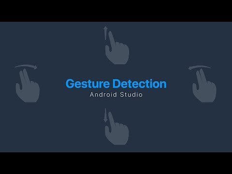 Gesture Detection - Android Studio