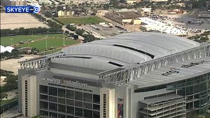 Harris Co. officials confirm NRG Stadium roof damage, but impact on Texans' preseason, camp unclear