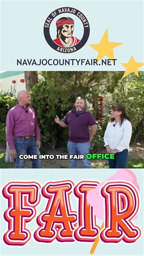 NEXT WEEK!!! Are you ready for our Navajo County Fair & Rodeo? Join Chairman Jason E Whiting, Fair VP Patterson, and Mayor Smith to find out when the fair opens and where to get tickets! | Navajo County Government