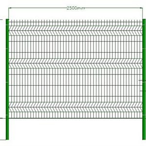 [Hot Item] Durable PVC Coated Stainless Steel Welded Wire Garden Fencing