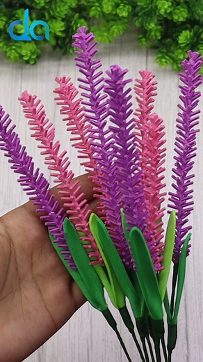 DIY Flowers Lavender - How to Make Paper Flower - Easy Crafts for Decoration #craft #flowers #decor #diy | DIY Crafts & Art