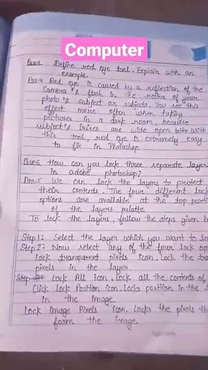 Class 8th Tools in Adobe Photoshop CS5 full notes 📝 | Computer | Ch-10 |