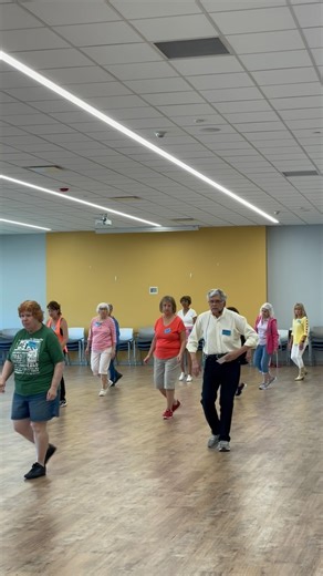LINE DANCING! Tuesdays a group of age 55 adults meets for our line dancing class. Our next session starts July 9, take 7 classes for just $35. All skill levels are welcome. | Chili Recreation