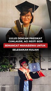 115K views · 9.7K reactions | Lulus dengan predikat Cumlaude, Aci...
