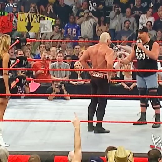 Stone Cold Saved Stacy Keibler from Scott Steiner! 😱🤯 #StoneCold #StacyKeibler #ScottSteiner #SmackDown #usareels #ProWrestling | Shivam Shivam