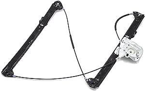 Window Regulator Glass Lifter Bracket Motor Replacement for BMW X5 E53 2000-2005 51338254912(Front Right)
