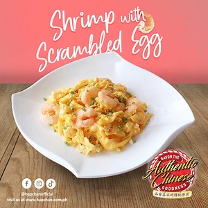 Experience the pure deliciousness of our Shrimp with Scrambled Egg, a delightful treat for your taste buds!🦐🥢 #hapchan #authenticchinesecuisine #chinesefood #wheretoeat #mygotoresto | Hap Chan