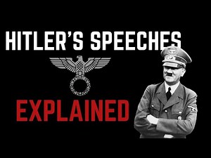 Hitler's Speeches: Explained (GCSE History)