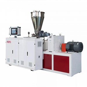 [Hot Item] Professional Manufacture Plastic Extrusion Machine Twin Screw Extruder HDPE Pipe Making Machine