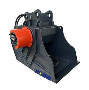 [Hot Item] 13t-30t Bucket Crusher Hydraulic Excavator Attached Jaw Crusher for Crushing Concrete